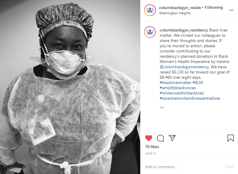 Columbia Ob/Gyn residents raise more than $9,000 for Black Women's ...