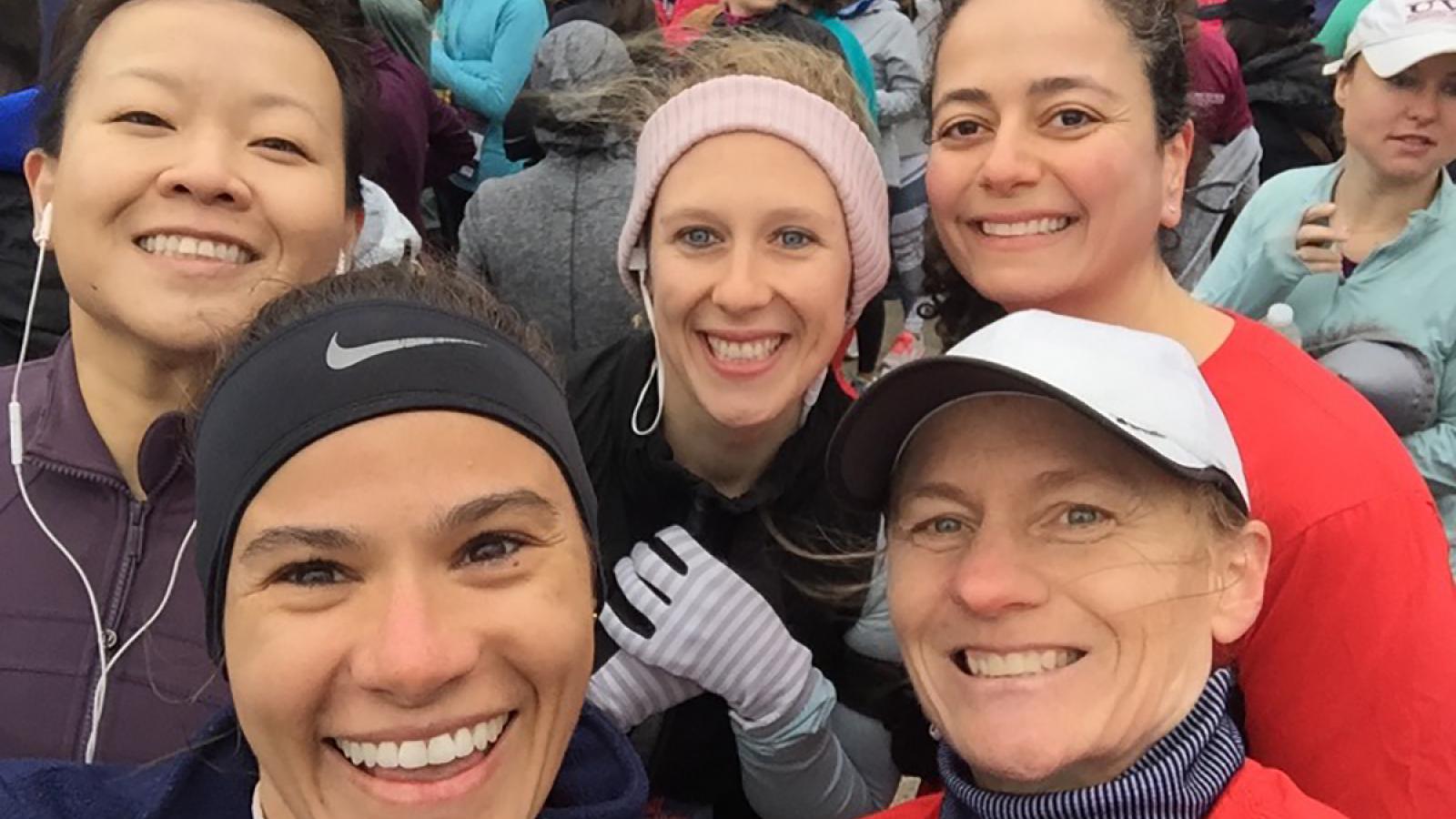 The Mothers Center team at the SHAPE Half Marathon