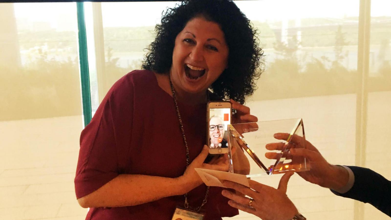 Clinical Support Award Winner Patty Finnegan