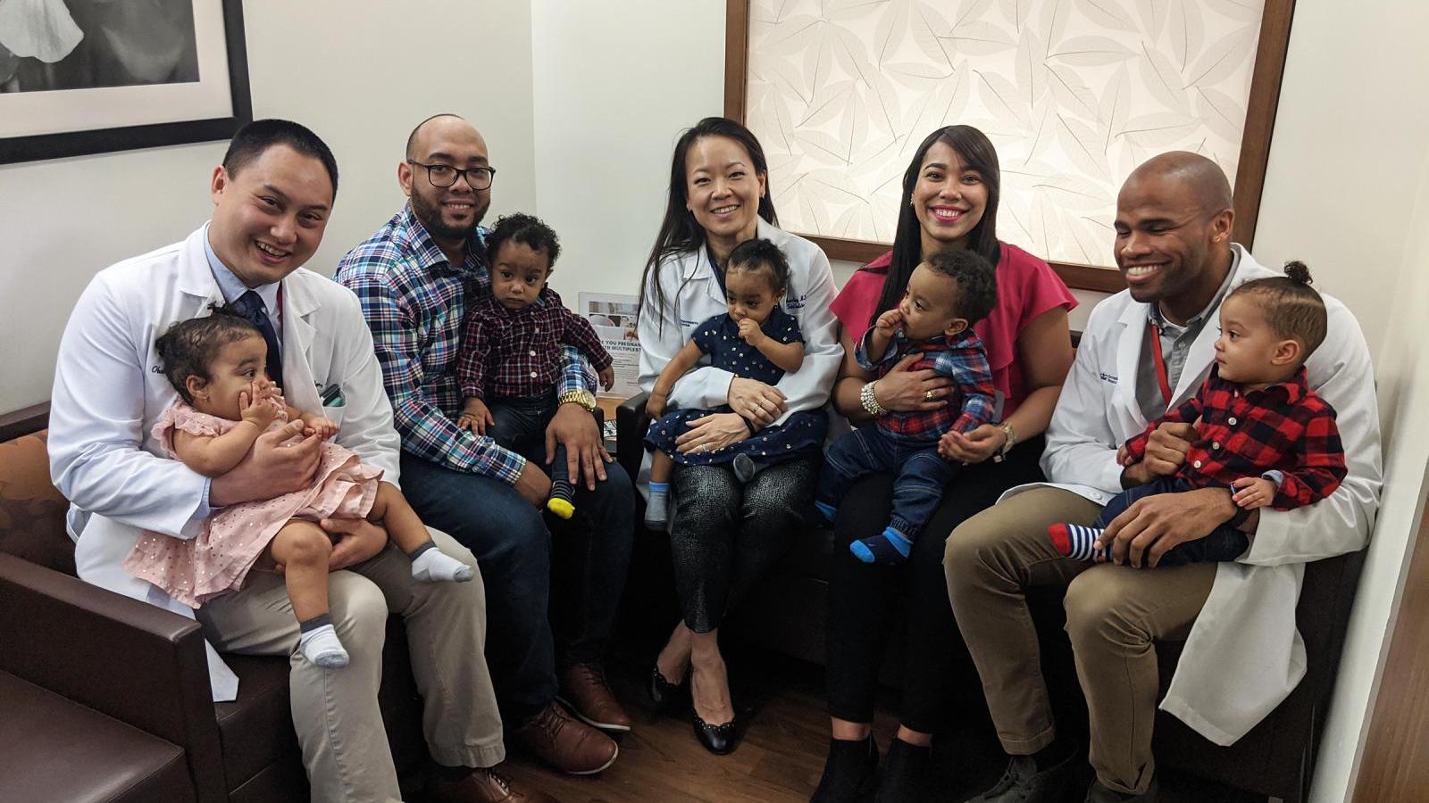 From Left: Dr. Timothy Wen, Christopher Rivera, Dr. Chia-Ling Nhan-Chang, Arlette Rivera, and Dr. Desmond Sutton