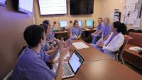 Physicians meet in the Center for Prenatal Pediatrics